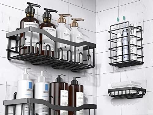 This 'insanely strong' shower caddy set — nearly 50% off — holds up to 40 pounds