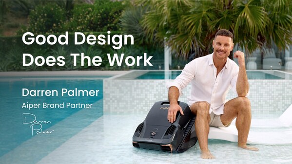 TV star Darren Palmer partners with Aiper to champion the power of great design